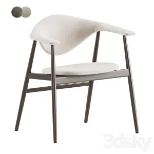 Masculo Dining Chair by Gubi