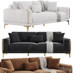 Carlino Living Room Sleeper Sofa Set by Bellona