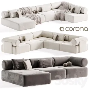 CIPRIANI SHAPED SOFA Modern By Lusso Living