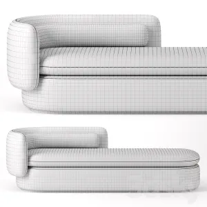 Group Chaise Lounge by Philippe Malouin for SCP