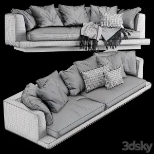 Italia alto Aurae sofa