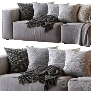 Mello Taos Brown Right Arm Corner Sectional