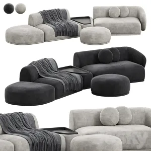 Rene Sofa by Meridiani Set
