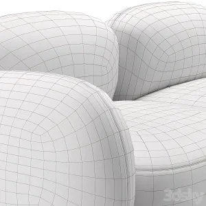 Sundae Sofa Seater by Jason Ju