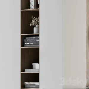 Hallway Wardrobe White Wood Entrance
