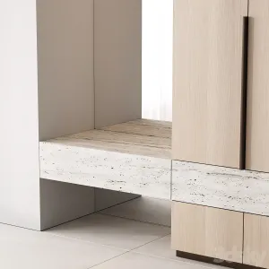 Hallway Zone Minimal Wood Japandi