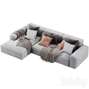 Arflex Marechiaro Sofa Chaise Longue