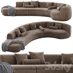 Baxter Piaf Sofa Set