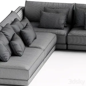 Blanche Katarina Corner Couch Sofa