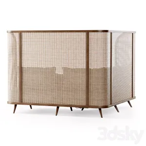 Corner Garden Sofa HLS High Back