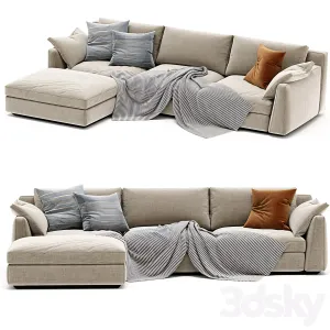 Horm Ellington Chaise Longue Sofa