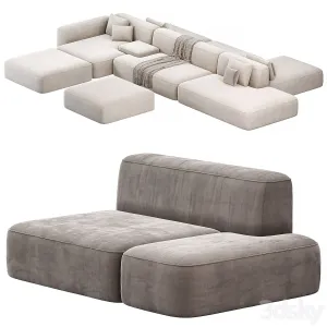 Lema Cloud Modular Sofa Set by Lemamobili