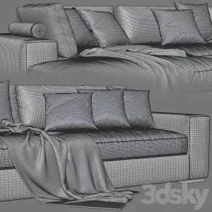 Marac Gordon Chaise Longue Sofa