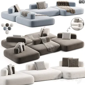 Modular Sofa Flow Plus by Aatom