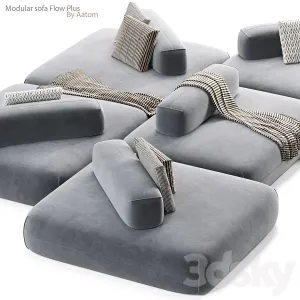 Modular Sofa Flow Plus by Aatom