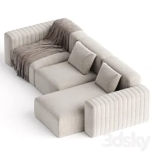 RIF Sofa with Chaise Longue By NORR