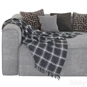 Seater Blok Sofa With Right Chaise Longue