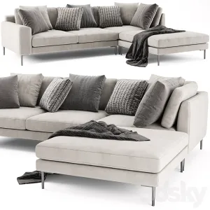West Elm Harper With Ottoman