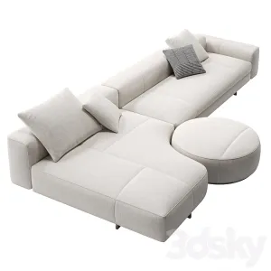 Yves Sofa by Minotti