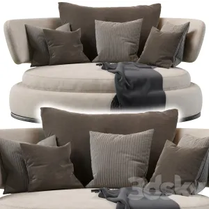 Amoenus Soft alto Swivel Sofa