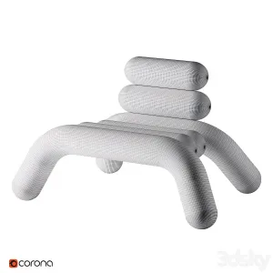 BIBENDUM LOUNGE CHAIR BY TONI GRILO