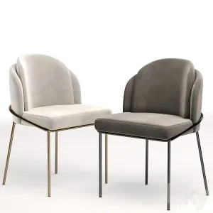 Angelo Chairs with Palais Royal Dining Table