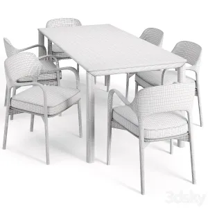 Artisan Neva Table And Porada Ella Chair