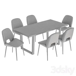 Beekman Dining Chair Osaka Table