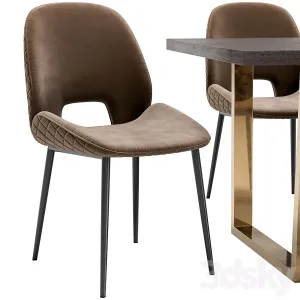 Beekman Dining Chair Osaka Table