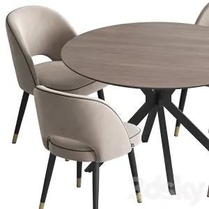Dining Set Ralf Table Cliff Chair