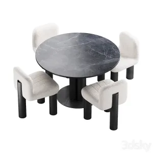 Dinning Set Arflex Goya Table