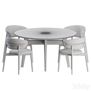Dinning Set By Calligaris