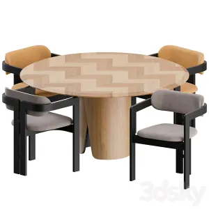 Dinning Set by Gallotti Radice