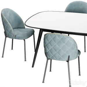 HER Dijon Table Dijon Chair