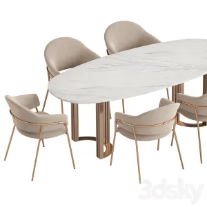 Hudkoff Lord Table Gloria Chair