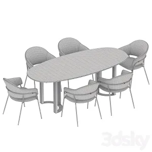 Hudkoff Lord Table Gloria Chair
