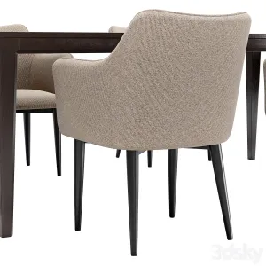 Moscow Dining Chair Mavis Table