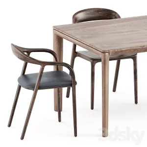 Neva Chairs Neva Table by Artisan