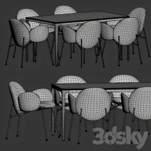 Ola Chair Canto Table Dining Set