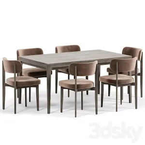 Seam Chair Unit Dining Table by Dantone Home