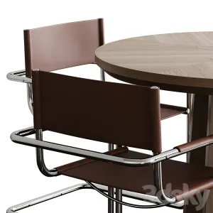 Table CROSS ROUND by Bino Home