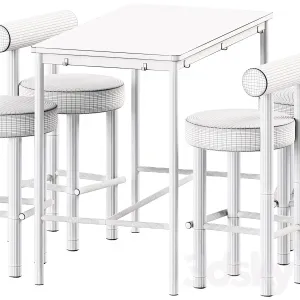 Tommaryd Table by Ikea Counter