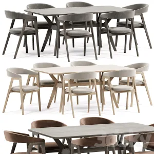 Trevor Chair Webstr Table By Divanru