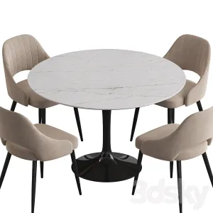 Tulip Table City Fantine Dining Set