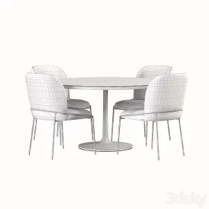 West Elm Crate Barrel Dining Set