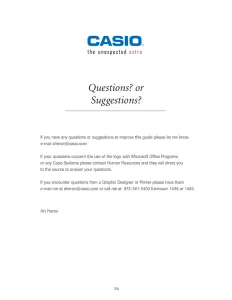 Casio 2000