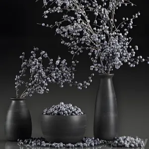 Bouquet of branches with berries