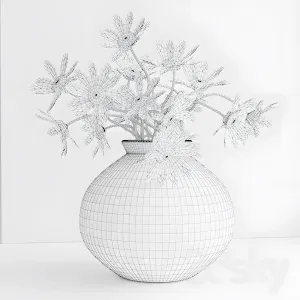 Bouquet of flowers in vase