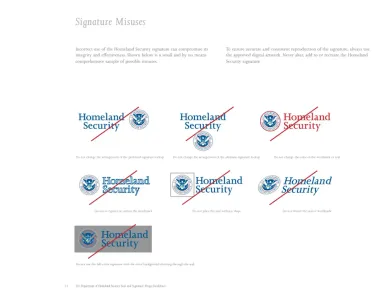 Department of Homeland Security 2003