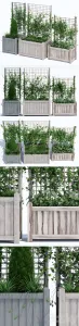 Square trellis
